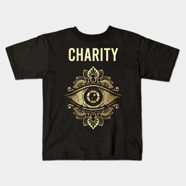 Charity Watching Kids T-Shirt by blakelan128